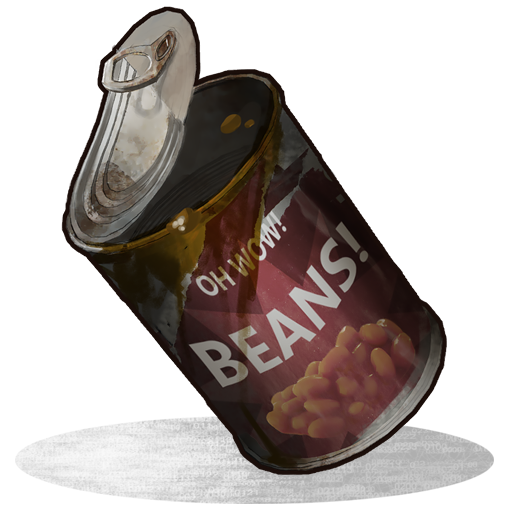 Rust Пустая банка из-под фасоли Empty Can Of Beans