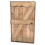 Rust Деревянная дверь Wooden Door