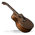 Rust Акустическая гитара Acoustic Guitar
