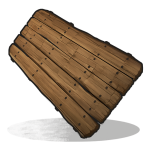 Большая деревянная табличка