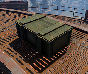 Rust Военный ящик Military Crate